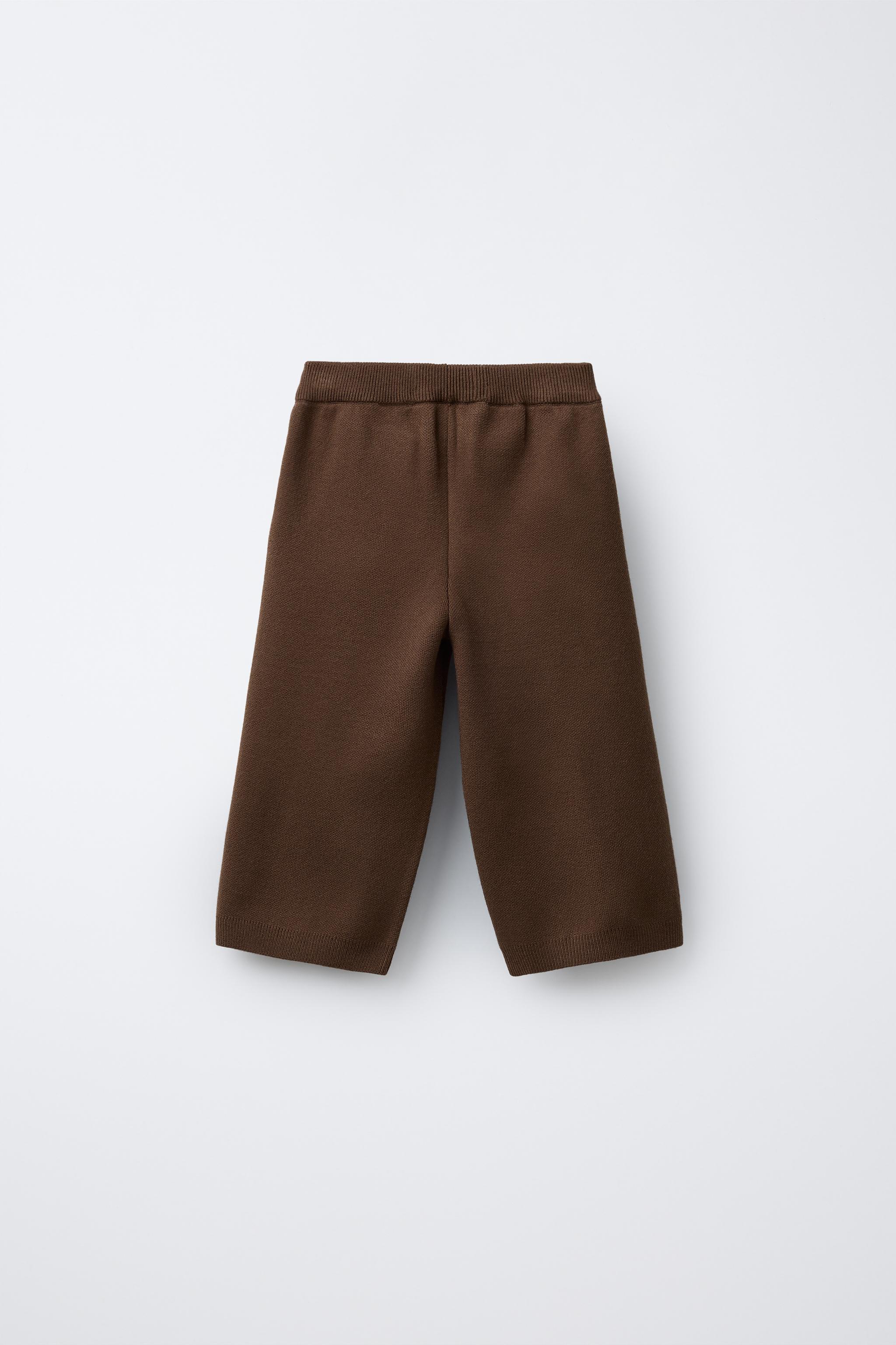 PANTALON JUPE-CULOTTE EN MAILLE